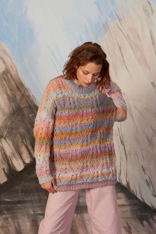 Strickset Weiter Pullover Aus Orion Von Lang Yarns