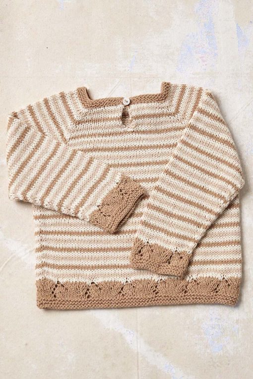 Strickset Pullover Aus Baby Cotton Naturally Colored Von Lang Yarns